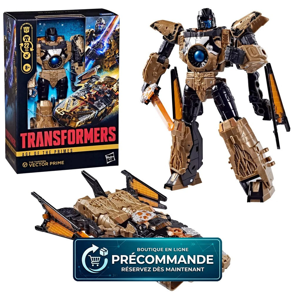 TRANSFORMERS - Vector Prime -Fig. Age of the Primes Voyager Class 17cm