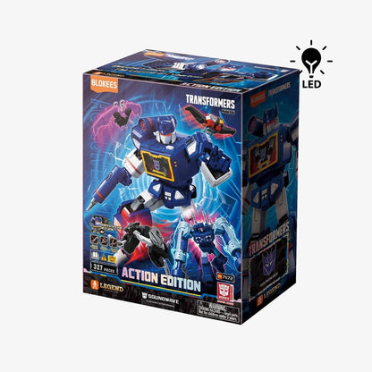 Transformers Blokees Action Edition 03 Sound Wave Light Up