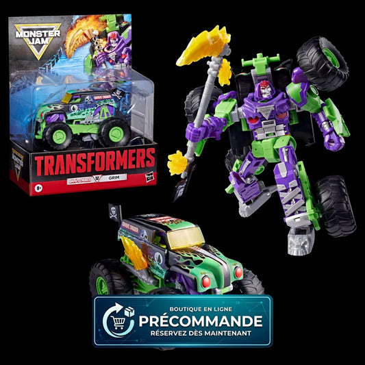 Transformers Collaborative Transformers x Monster Jam Grave Digger (Grim)