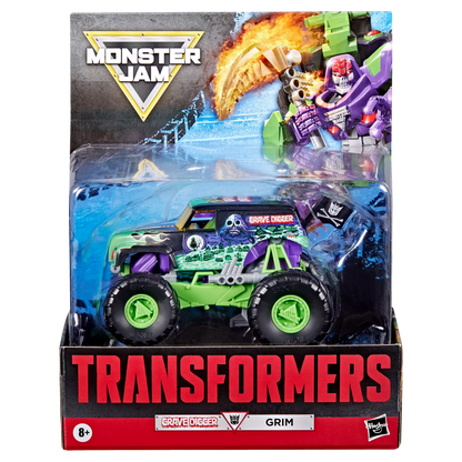 Transformers Collaborative Transformers x Monster Jam Grave Digger (Grim)