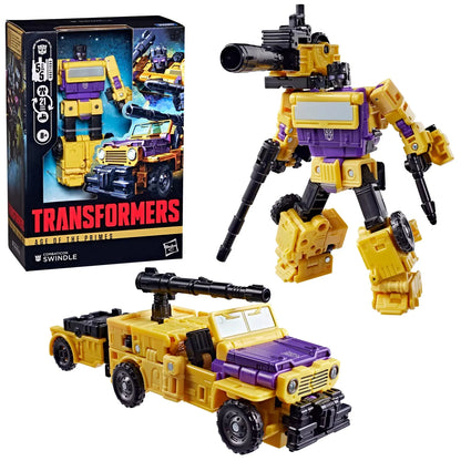 TRANSFORMERS - Swindle - Figurine Age of the Primes Voyager Class 16cm