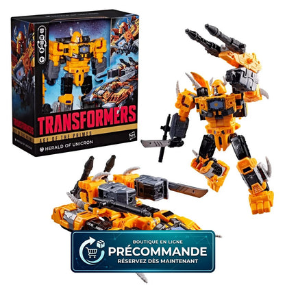 TRANSFORMERS -Herald Unicron -Fig. Age of the Primes Leader Class 19cm