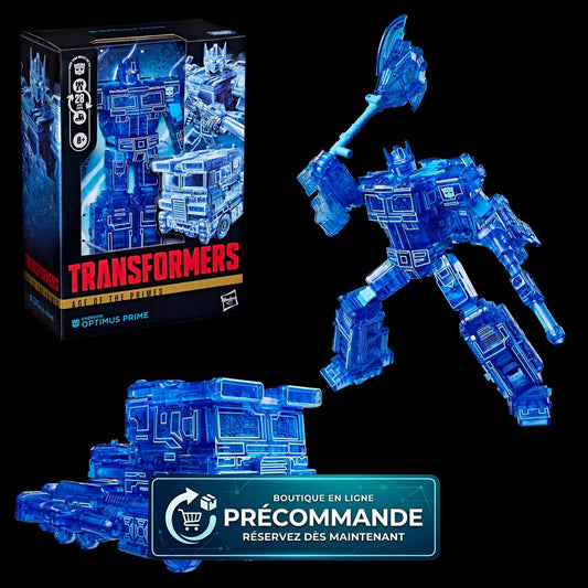 Transformers Age of the Primes Energon Optimus Prime classe Voyageur