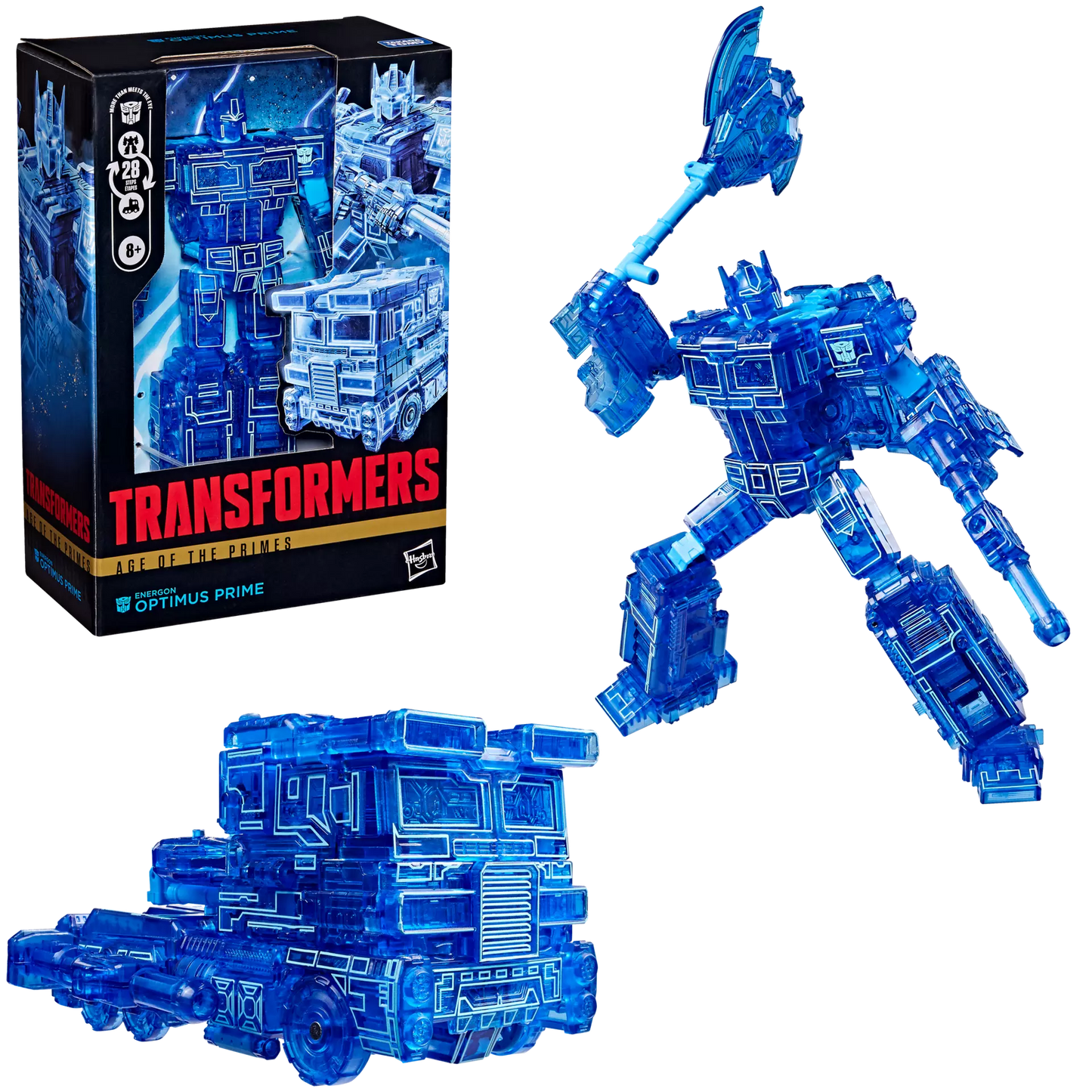 Transformers Age of the Primes Energon Optimus Prime classe Voyageur