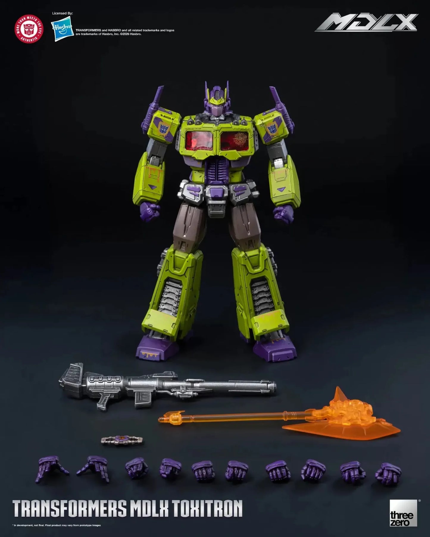Transformers – MDLX Toxitron – Exclusive – 17,8 cm