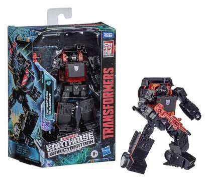 Figure Transformers Generations War for Cybertron Earthrise Decepticon Runabout WFC-E41, figurine de 14 cm, de la marque Hasbro.