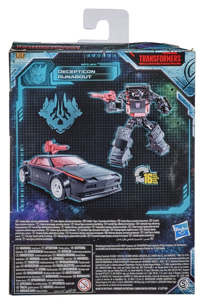 Transformers Generations War for Cybertron: Earthrise – Decepticon Runabout WFC-E41 14 cm