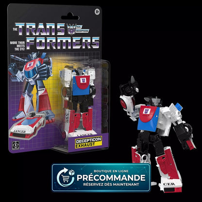 Transformers Retro G1 Decepticon Exhaust – Figurine transformable 13,2 cm