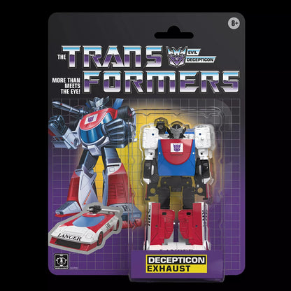 Transformers Retro G1 Decepticon Exhaust – Figurine transformable 13,2 cm