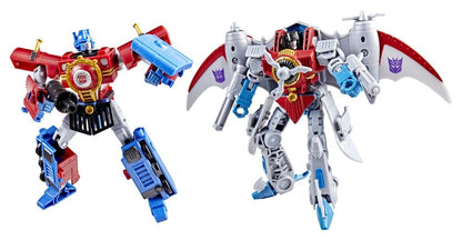 Transformers Timelines Hearts of Steel – Pack Optimus Prime & Starscream 14 cm