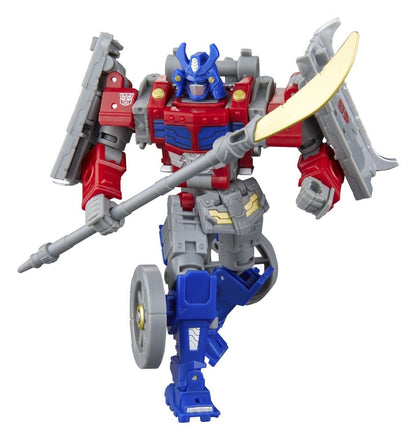Transformers Timelines – Pack Optimus Prime & Starscream Samurai 14 cm