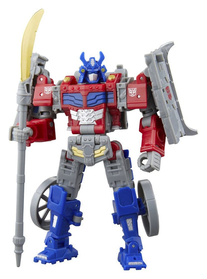 Transformers Timelines – Pack Optimus Prime & Starscream Samurai 14 cm