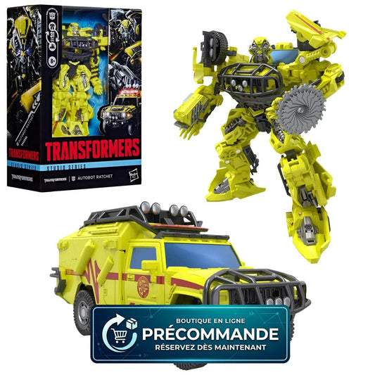 Transformers – Figurine Autobot Ratchet Studio Series Voyager Class – 16,5 cm