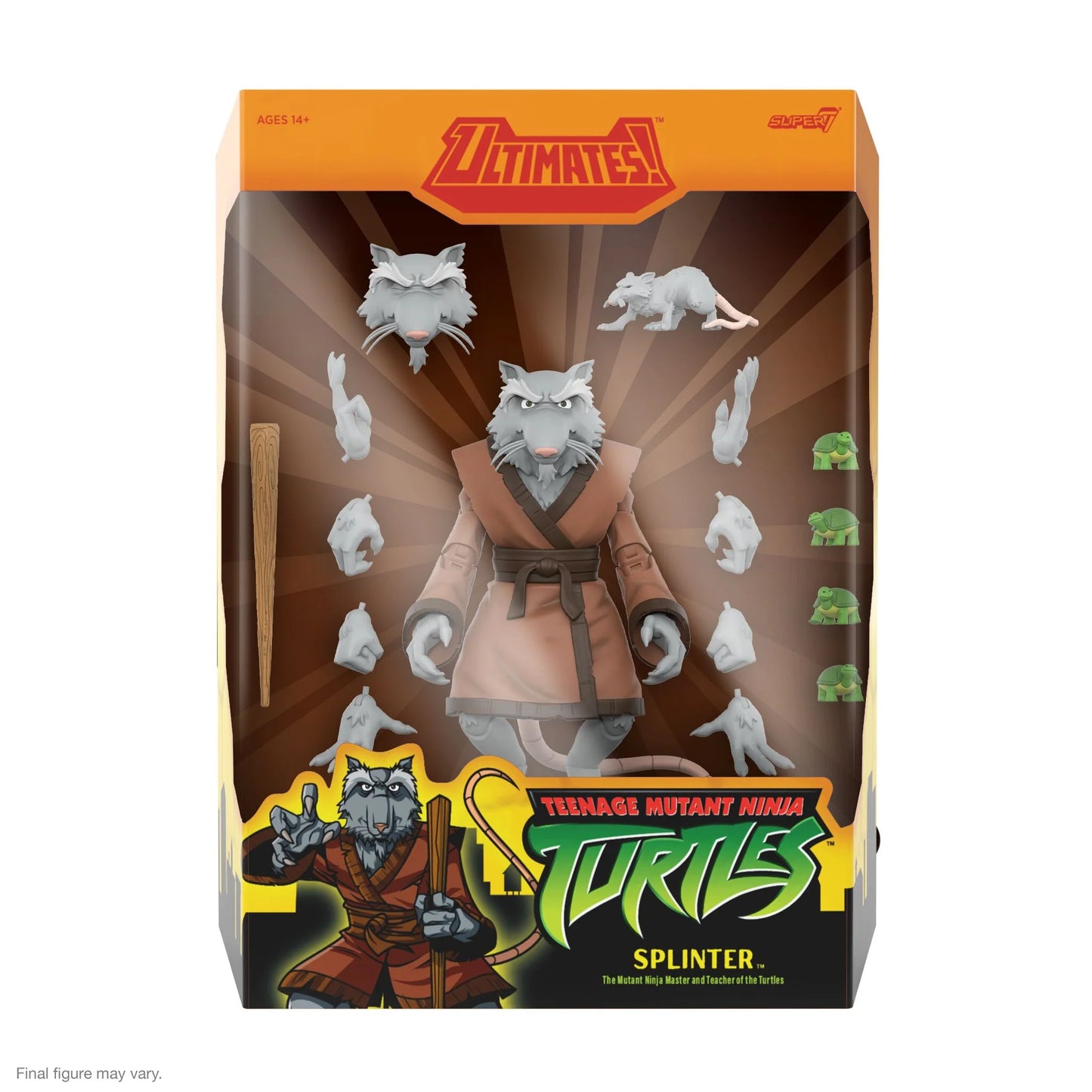 Teenage Mutant Ninja Turtles ULTIMATES! Wave 13 Splinter - Toys Legacy Collection