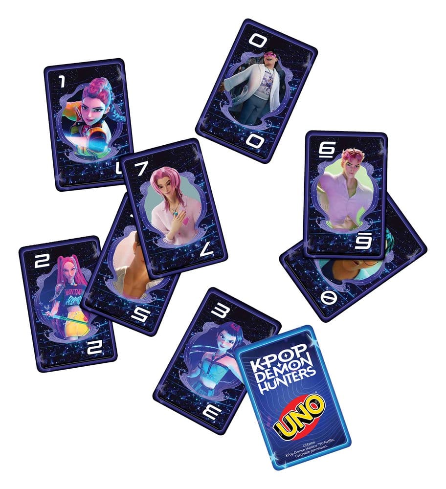 KPop Demon Hunters – UNO – Jeu de cartes