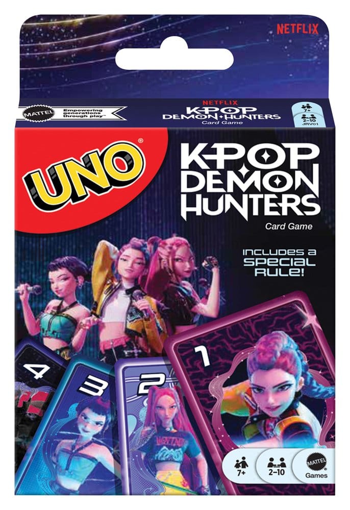 KPop Demon Hunters – UNO – Jeu de cartes