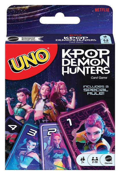 KPop Demon Hunters – UNO – Jeu de cartes