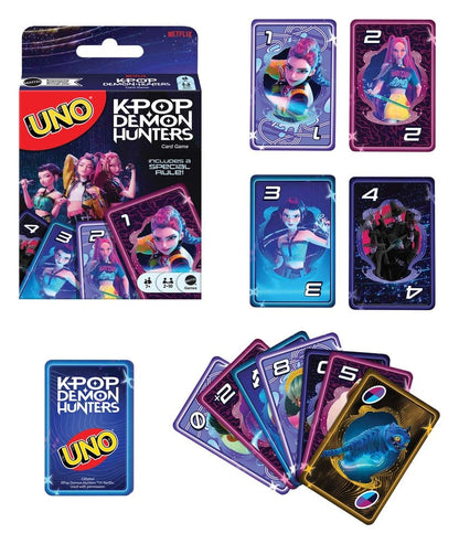 KPop Demon Hunters – UNO – Jeu de cartes