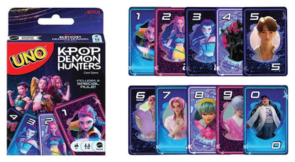 KPop Demon Hunters – UNO – Jeu de cartes