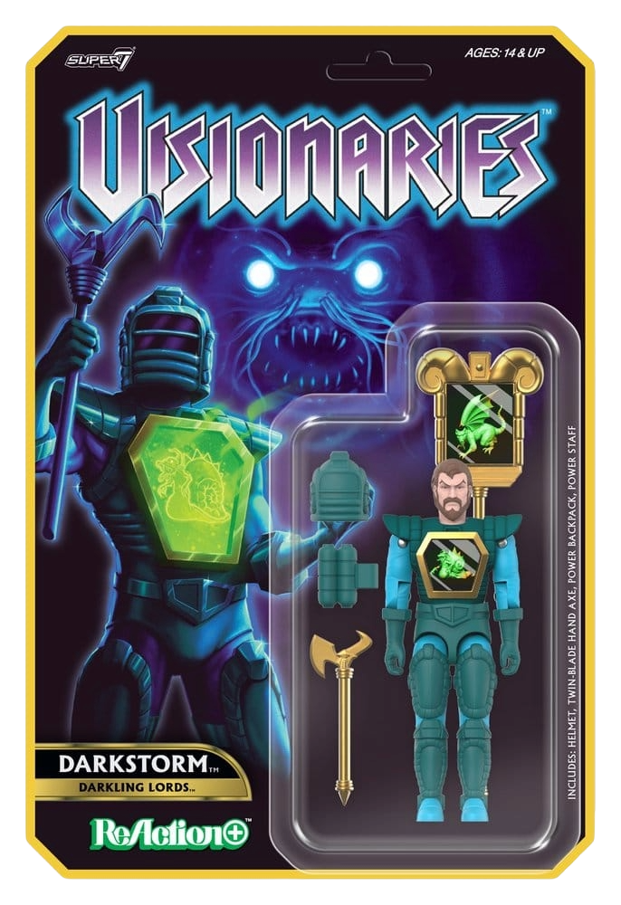Visionaries ReAction+ figurine Wave 01 Darkstorm