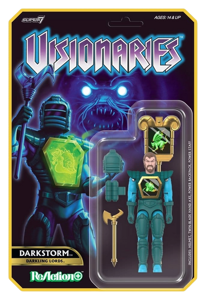 Visionaries ReAction+ figurine Wave 01 Darkstorm