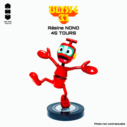 Ulysse 31 Nono 45Tours Resine 15cm