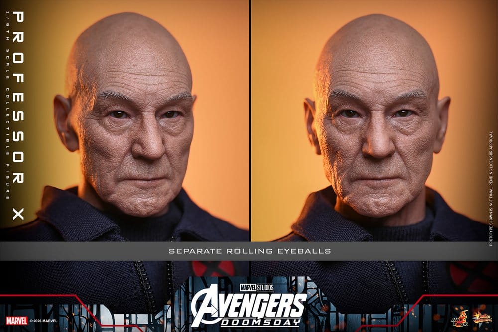 Marvel X-Men – Professor X – Avengers: Doomsday – 1/6 – 25 cm - Hot Toys