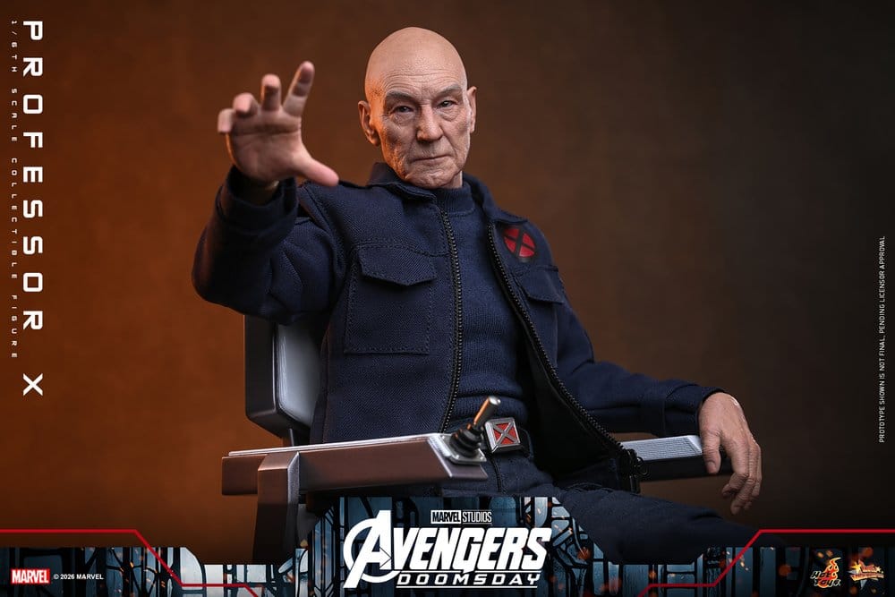 Marvel X-Men – Professor X – Avengers: Doomsday – 1/6 – 25 cm - Hot Toys