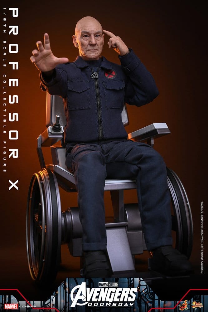 Marvel X-Men – Professor X – Avengers: Doomsday – 1/6 – 25 cm - Hot Toys