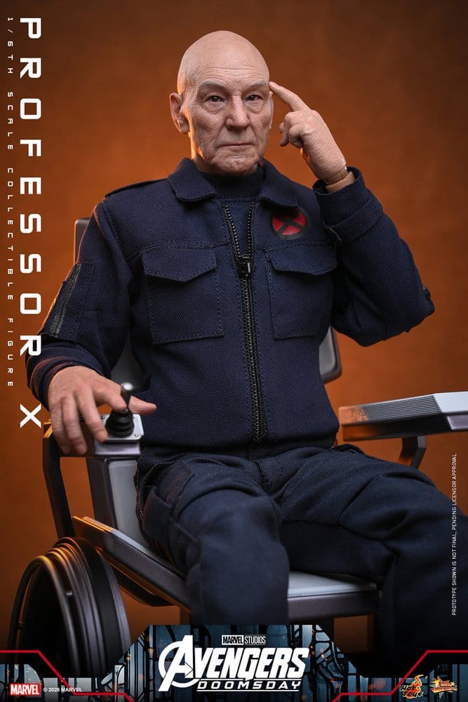 Marvel X-Men – Professor X – Avengers: Doomsday – 1/6 – 25 cm - Hot Toys
