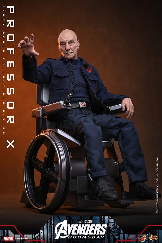 Marvel X-Men – Professor X – Avengers: Doomsday – 1/6 – 25 cm - Hot Toys