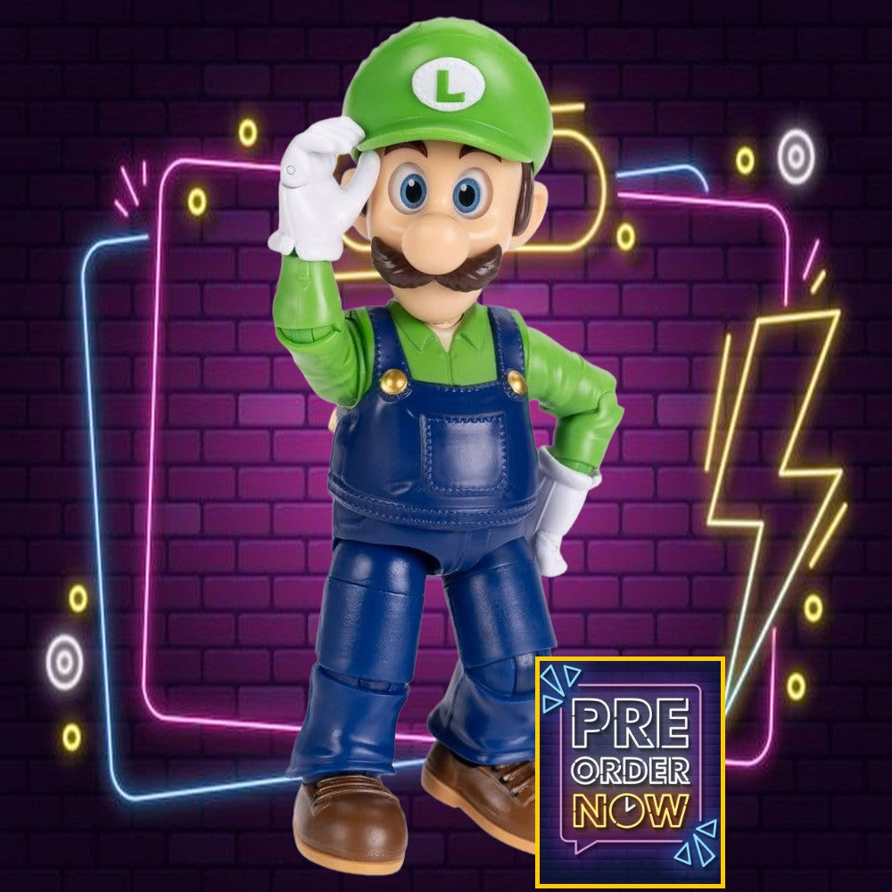 Super Mario Galaxy, le film figurine Luigi 13 cm - Toys Legacy Collection