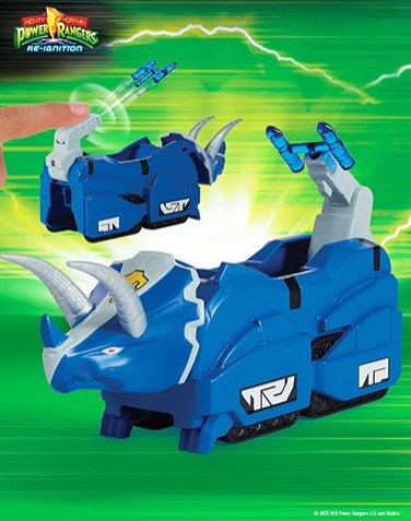Power Rangers DX Zord Triceratops