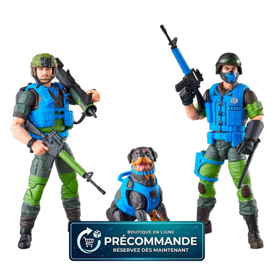 G.I. Joe Classified Series pack 3 figurines #220 Mad Marauders: Footloose & Mutt & Junkyard 15 cm