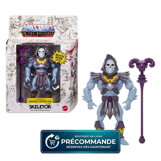 Masters of the Universe Origins – Figurine Sketchbook Series Skeletor 14 cm