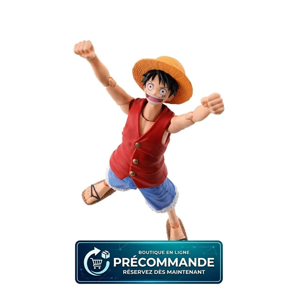 One Piece – Figurine S.H.Figuarts Monkey D. Luffy « Romance Dawn » – 15 cm