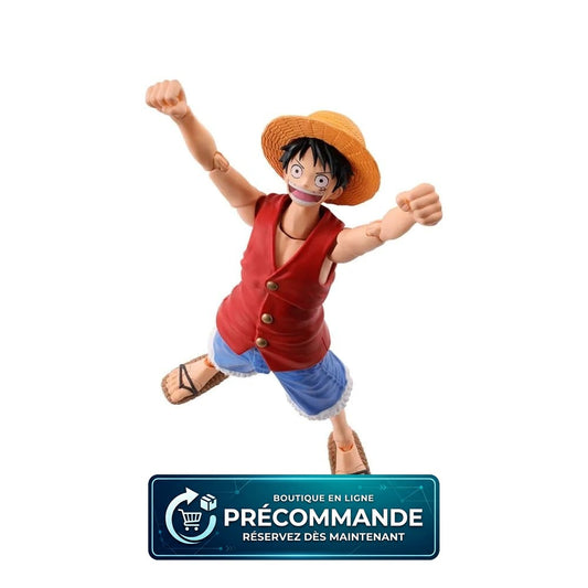 One Piece – Figurine S.H.Figuarts Monkey D. Luffy « Romance Dawn » – 15 cm