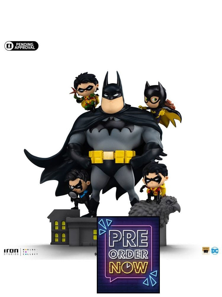Batman figurine Animated icons PVC Batman Family 18 cm - Toys Legacy Collection