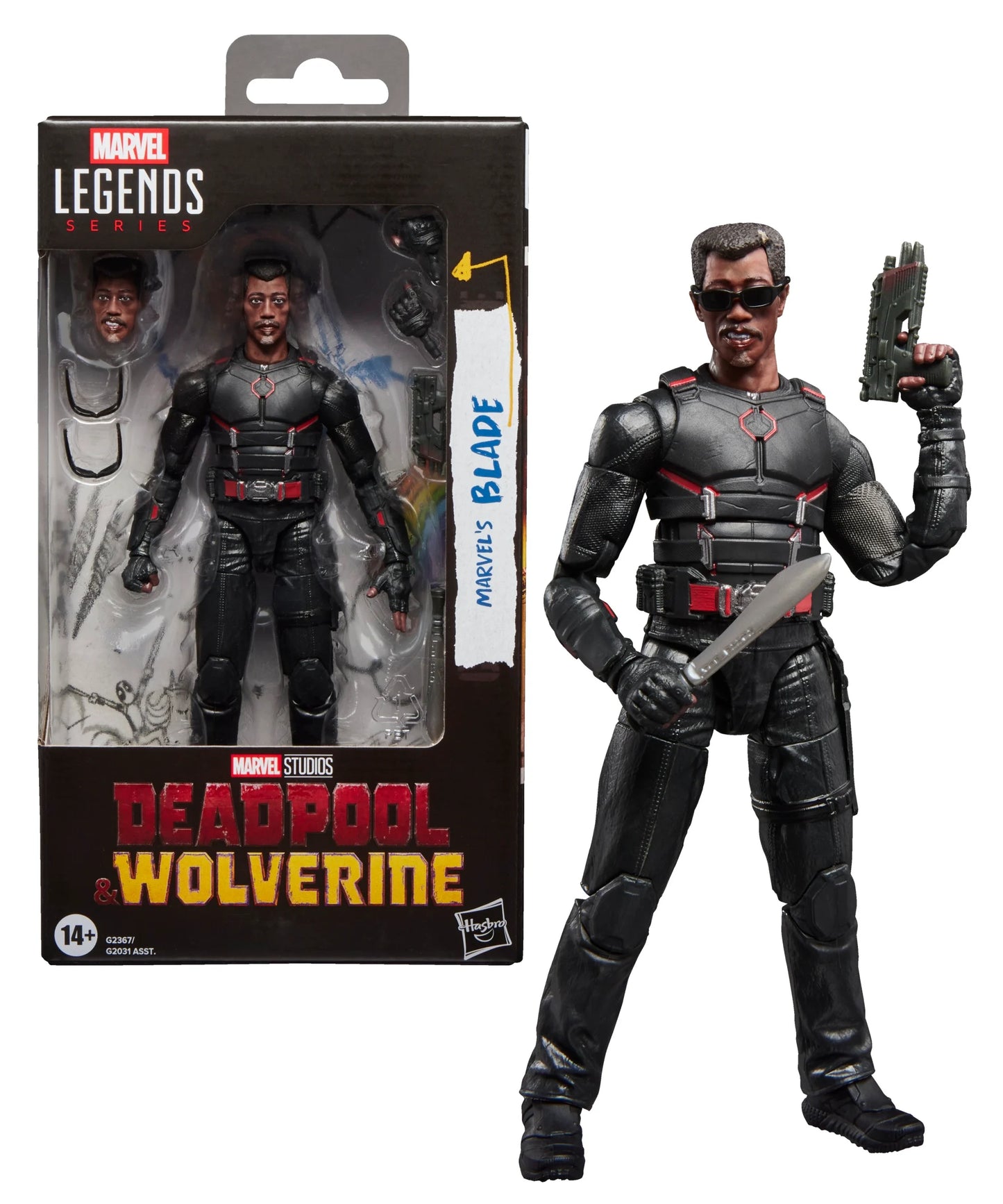 Marvel Legends Series – Blade – Deadpool & Wolverine – 15 cm