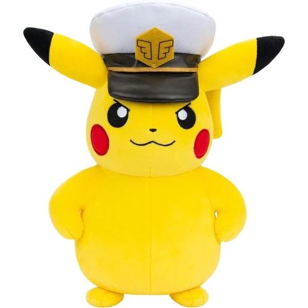 Pokemon peluche Captain Pikatchu 20cm - Toys Legacy Collection