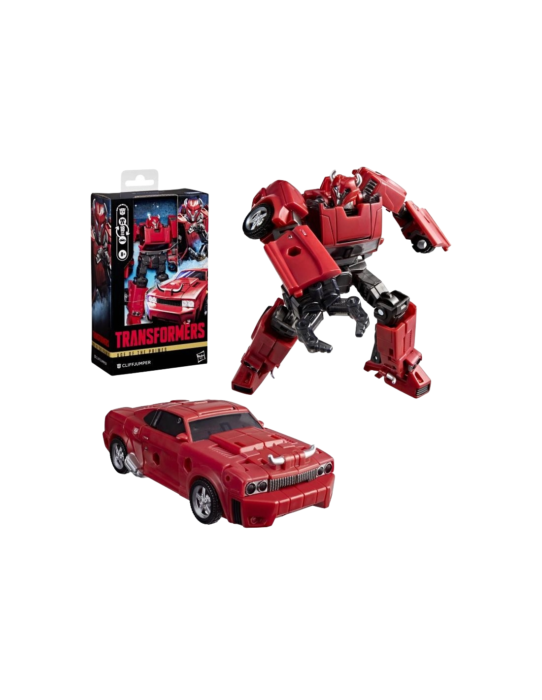 TRANSFORMERS Age of the Primes - Cliffjumper - Figurine DLX Class 12cm - Toys Legacy Collection