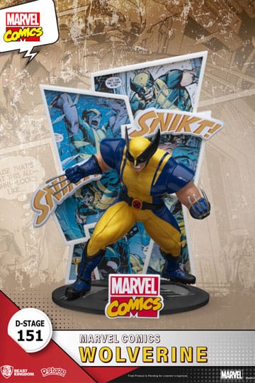 Marvel diorama PVC D-Stage Wolverine 16 cm - Toys Legacy Collection