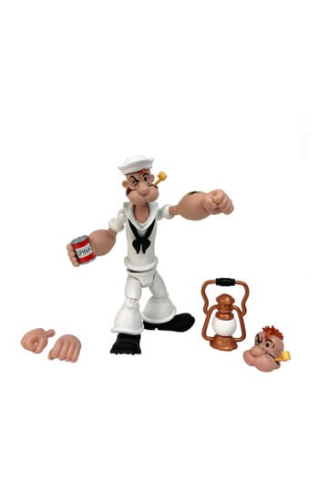 Popeye figurine Wave 02 Popeye White Sailor Suit - Toys Legacy Collection