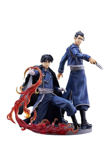 Fullmetal Alchemist: Brotherhood statuette Roy Mustang & Maes Hughes Kizuna - Toys Legacy Collection