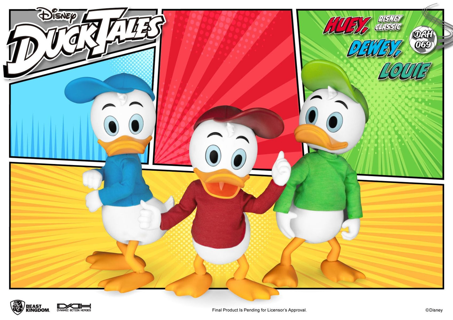 La bande à Picsou - Duck Tales Huey Dewey Louie (Riri, Fifi & Loulou) - Toys Legacy Collection