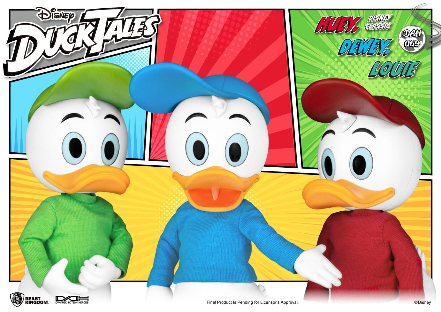La bande à Picsou - Duck Tales Huey Dewey Louie (Riri, Fifi & Loulou) - Toys Legacy Collection