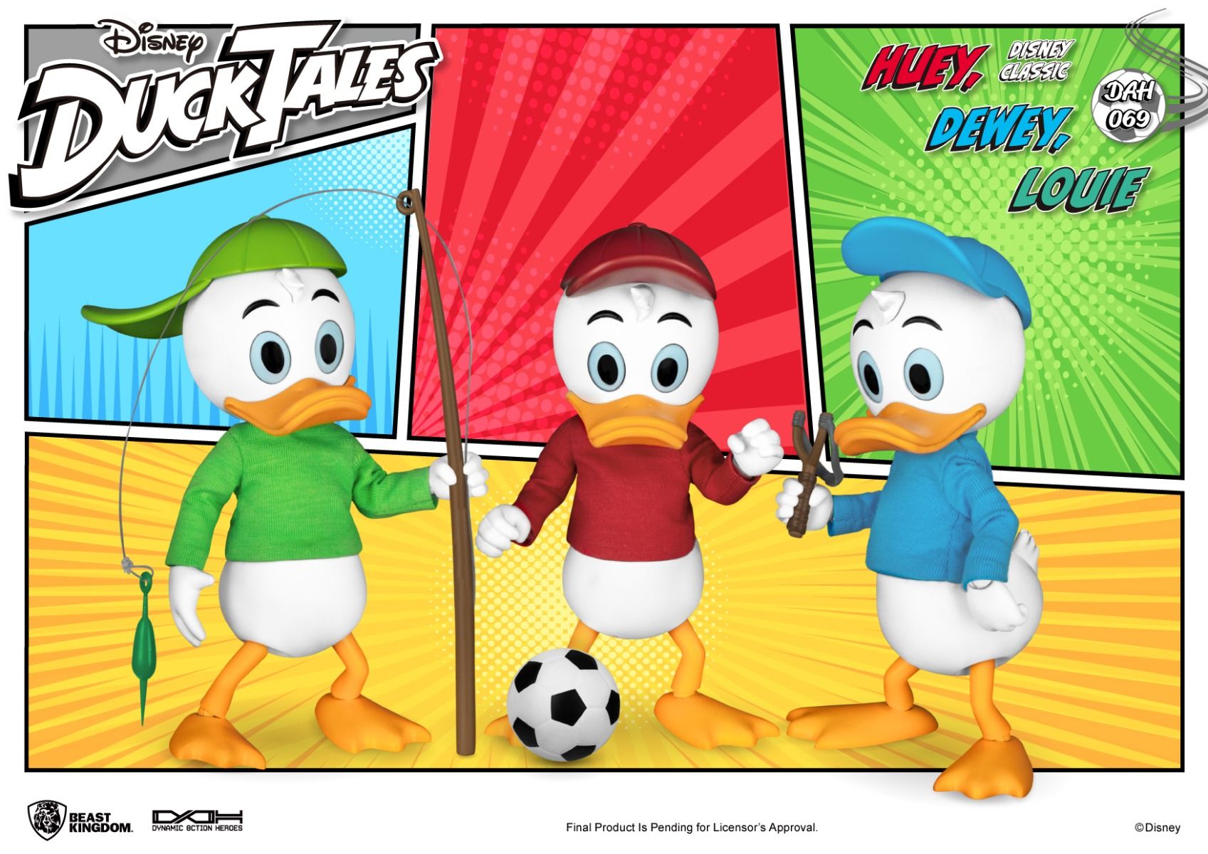 La bande à Picsou - Duck Tales Huey Dewey Louie (Riri, Fifi & Loulou) - Toys Legacy Collection