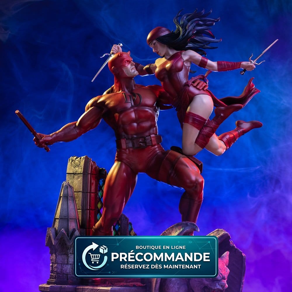 Marvel Comics – Diorama Daredevil & Elektra 1/6