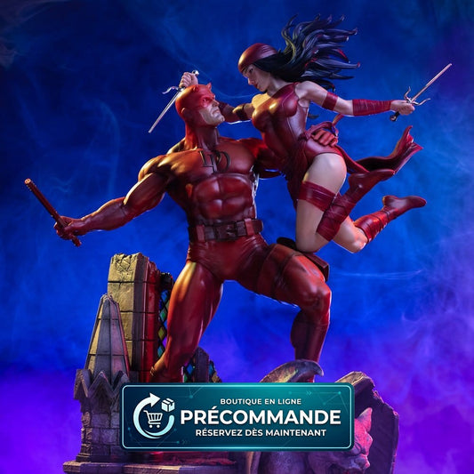 Marvel Comics – Diorama Daredevil & Elektra 1/6