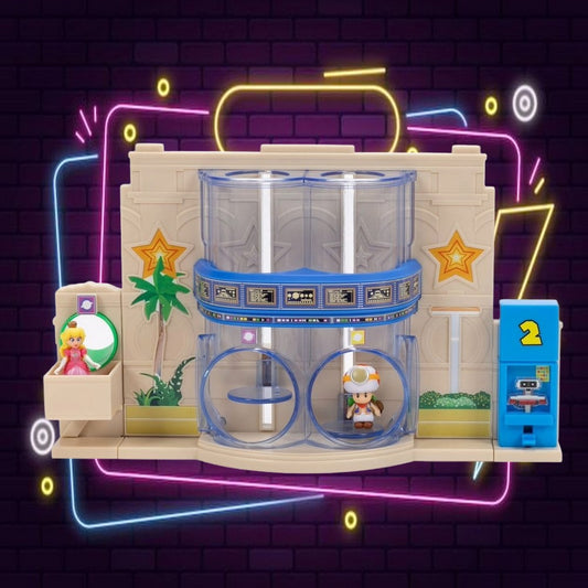 Super Mario Galaxy, le film diorama avec 2 minifigurines Galaxie du Portail - Toys Legacy Collection